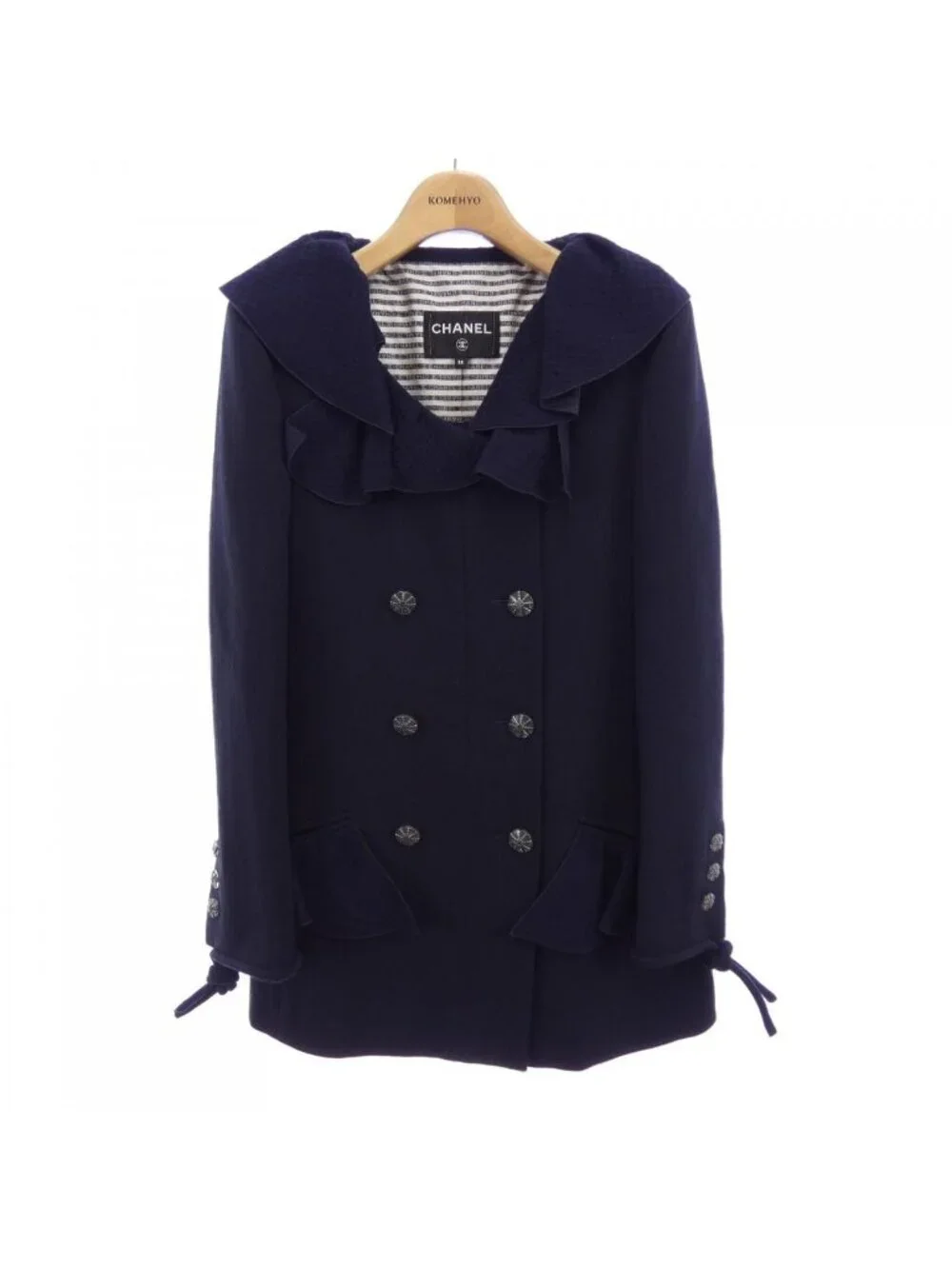 Chanel Coat Navy
